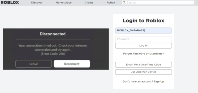 How to Fix Error Code 266 in Roblox - Roblox Database