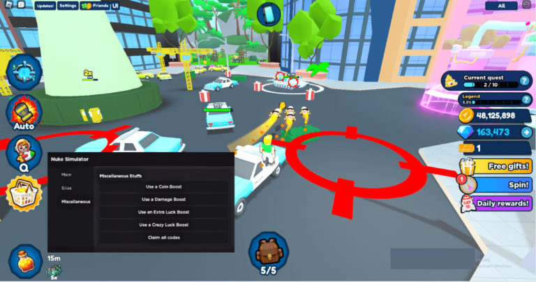 Nuke Simulator Script - Autofarm & Teleport (2026)