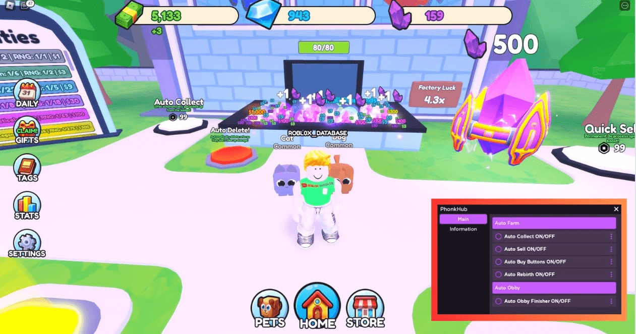 Rarity Factory Tycoon Script