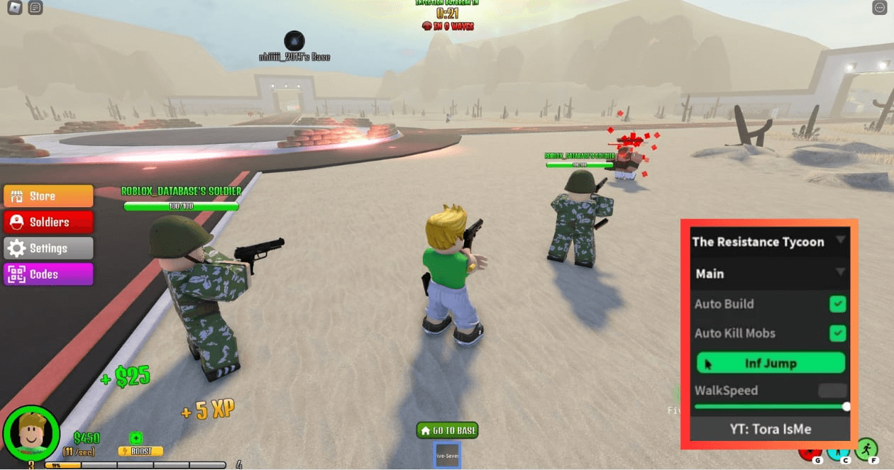 The Resistance Tycoon Script