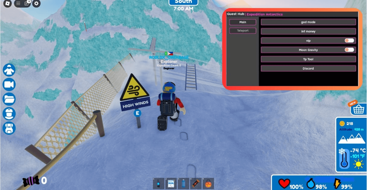 Expedition Antarctica Script