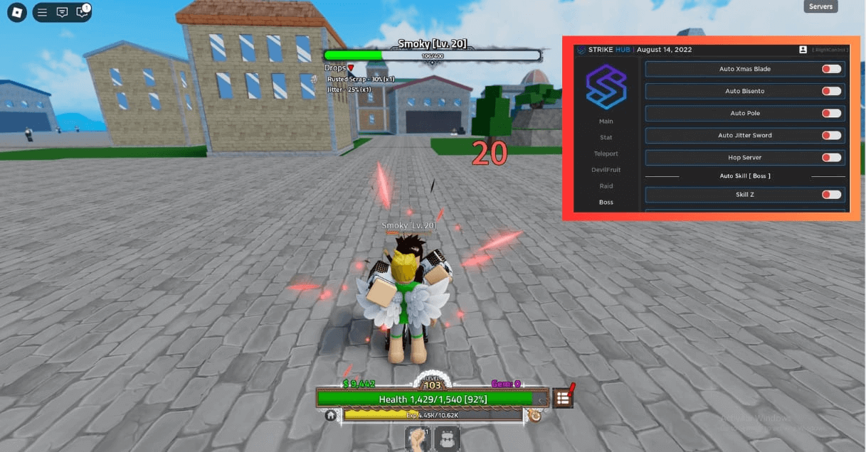 King Legacy Script