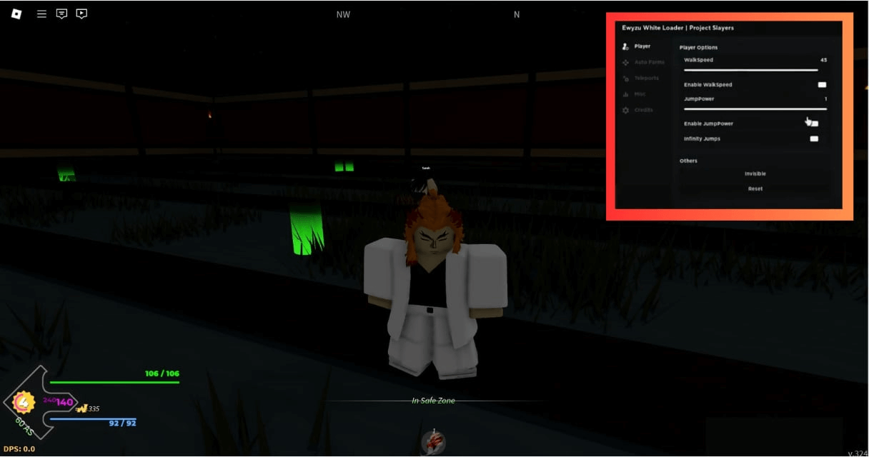 Project slayers script roblox database