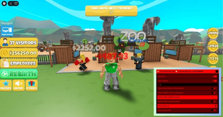 Zoo Tycoon Script