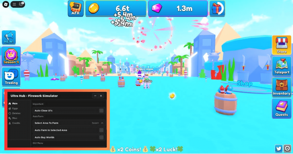 Firework Simulator Script