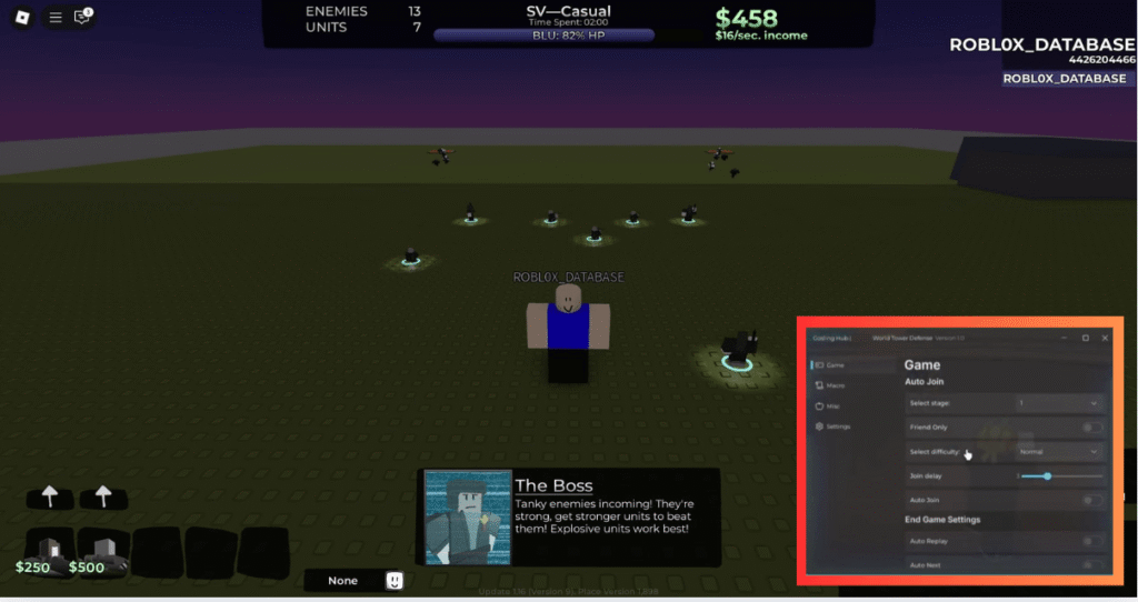 World Tower Defense Script
