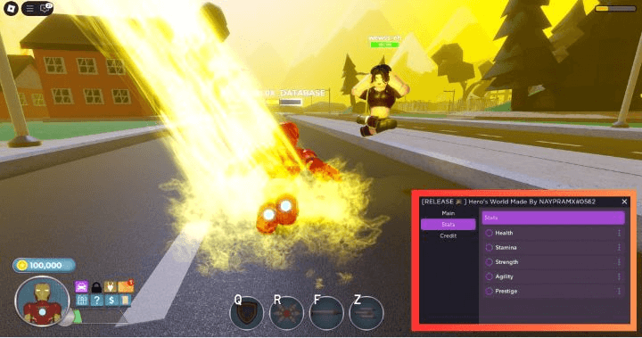 Heroes Online World Script