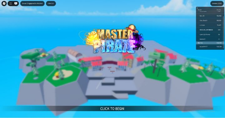 Master Pirate Script