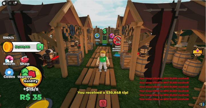 Viking Tycoon Script