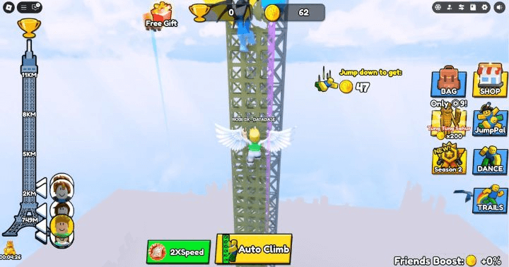 Climb and Jump Tower Script