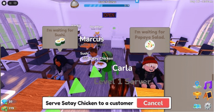 Restaurant Tycoon 3 Script