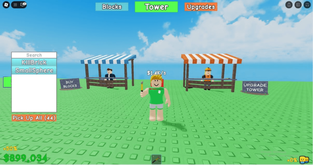 Build a Tower Script