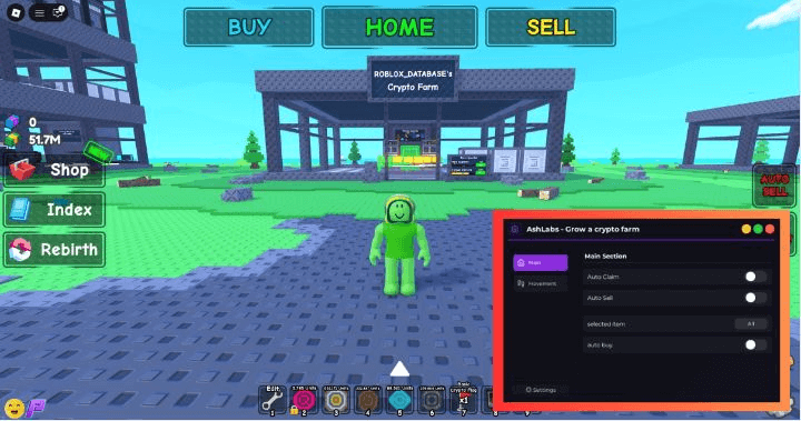 Grow a Crypto Farm Script