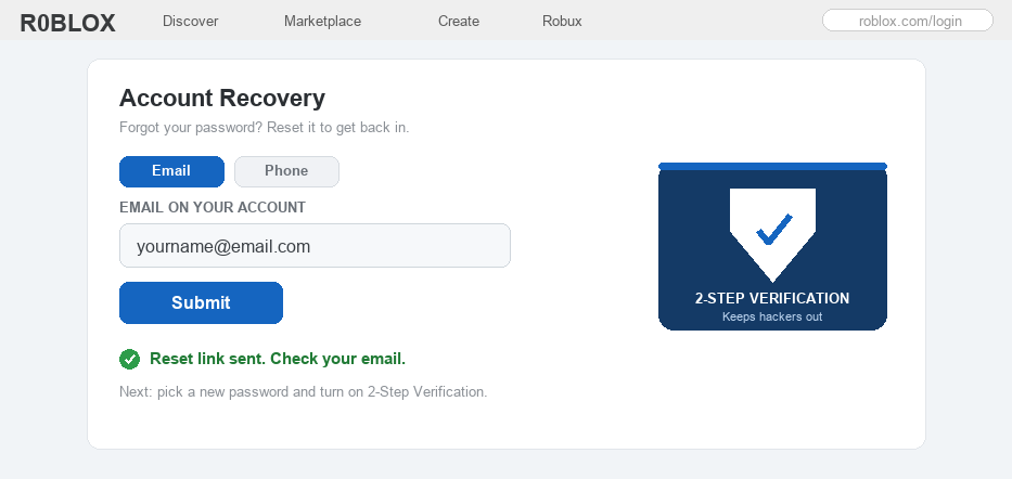 How to Recover a Hacked Roblox Account