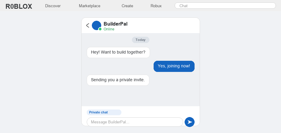 How To Private Chat Whisper On Roblox Roblox Database Private Chat Roblox 