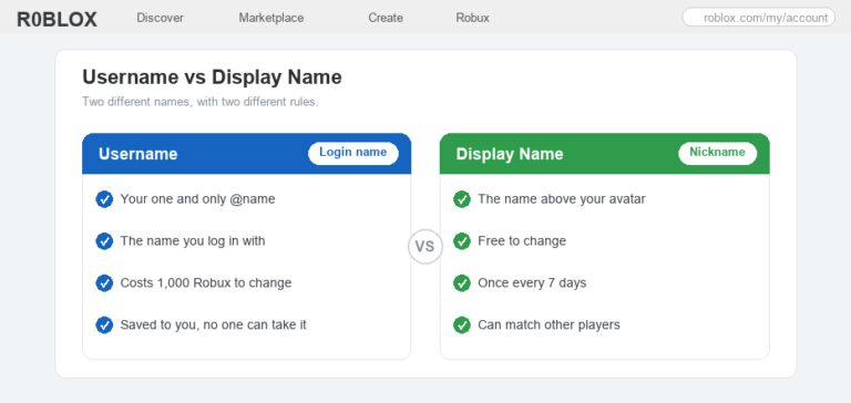 How to Change Your Username on Roblox - Roblox Database