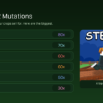 Grow a Garden 2 Mutations: Full List and Multipliers