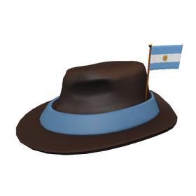 Free Items 179 International Fedora - Argentina - free Roblox item