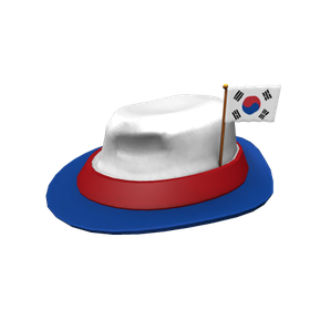 Free Items 196 International Fedora - South Korea - free Roblox item