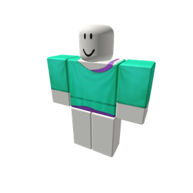 Free Items 148 Purple and Teal Top - free Roblox item