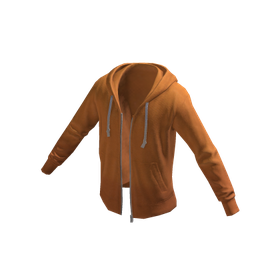 Free Items 159 Zip Hoodie - Orange - free Roblox item
