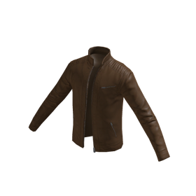 Free Items 144 Leather Jacket - Brown - free Roblox item