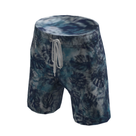 Free Items 170 Floral Swim Trunks - Blue - free Roblox item