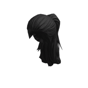 Free Items 78 Pony Tail - Black - free Roblox item