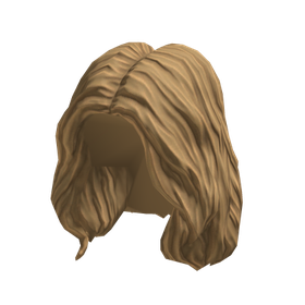 Free Items 117 Wavy Middle Part - Blonde - free Roblox item