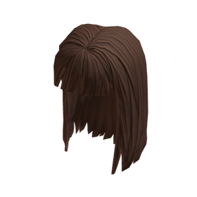 Free Items 104 Straight Bangs - Brown - free Roblox item