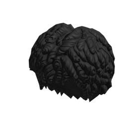 Free Items 62 Curly Afro - Black - free Roblox item