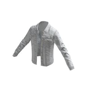 Free Items 131 Denim Jacket - White - free Roblox item