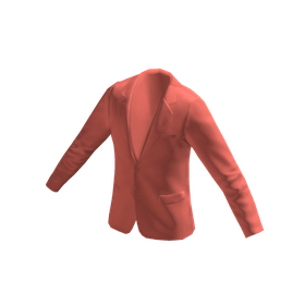 Free Items 126 Business Coat - Salmon - free Roblox item