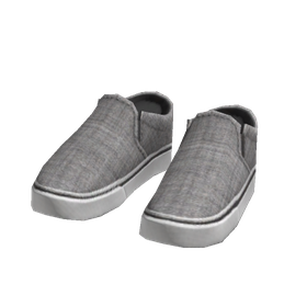 Free Items 15 Canvas Shoes - Gray - free Roblox item
