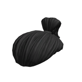 Free Items 111 Top Knot - Black - free Roblox item