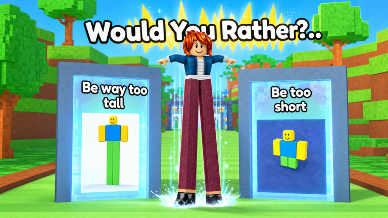 Would You Rather But It Happens Script